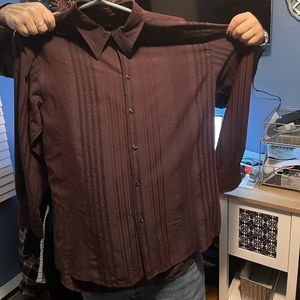 Alfani button down shirt